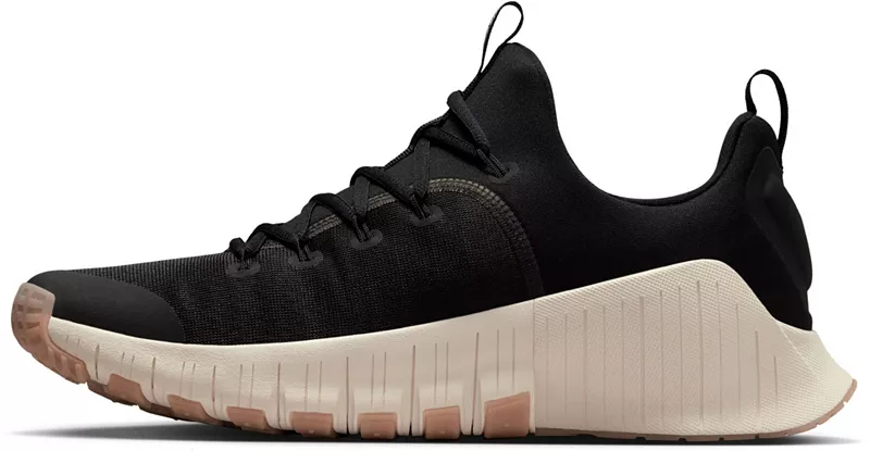 Мужские кроссовки Nike Free Metcon 6, цвет Black/White/Gum — фото 4