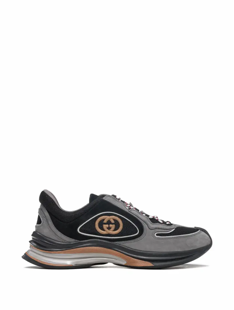 

Комбинированные кроссовки Gucci Run Gucci, мультиколор