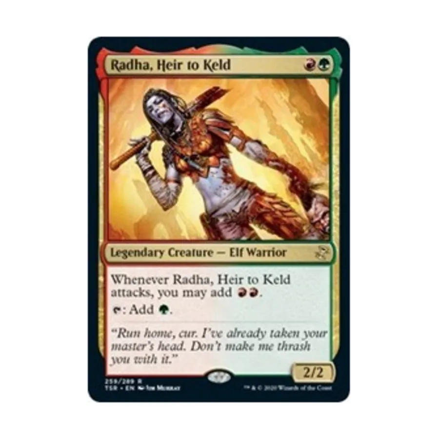 

CCG Радха, наследница Келда (справа), MTG - Time Spiral - Remastered
