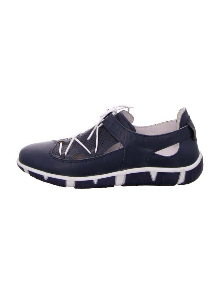 Элегантные туфли на шнуровке manitu Komfort Schnürschuhe, синий