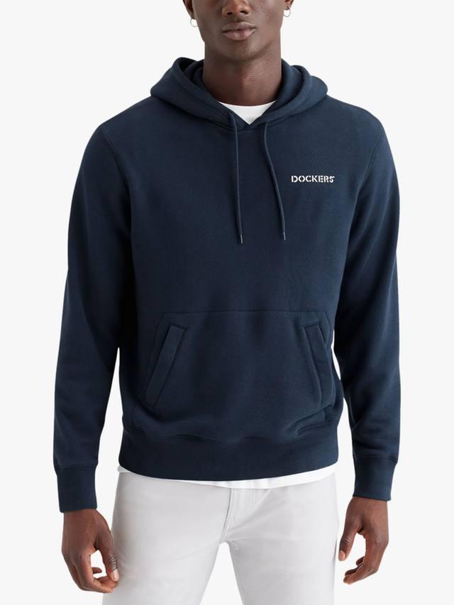 

Худи из хлопковой смеси Dockers, Navy