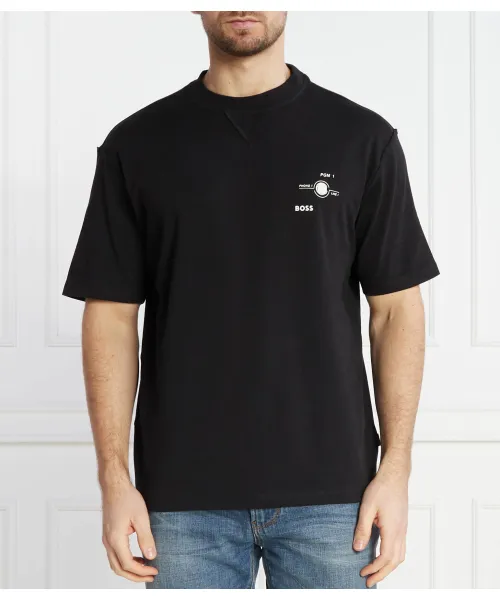 

Футболка teemusicy2k Regular fit Boss Orange, черный