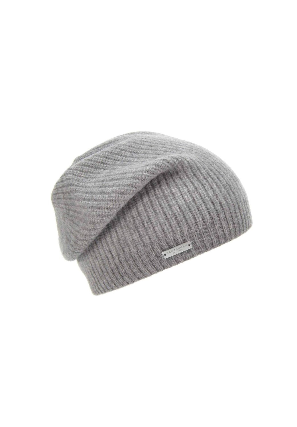 

Кашемировый носок в рубчик 18604-0 SEEBERGER, цвет Rauchgrau One Size