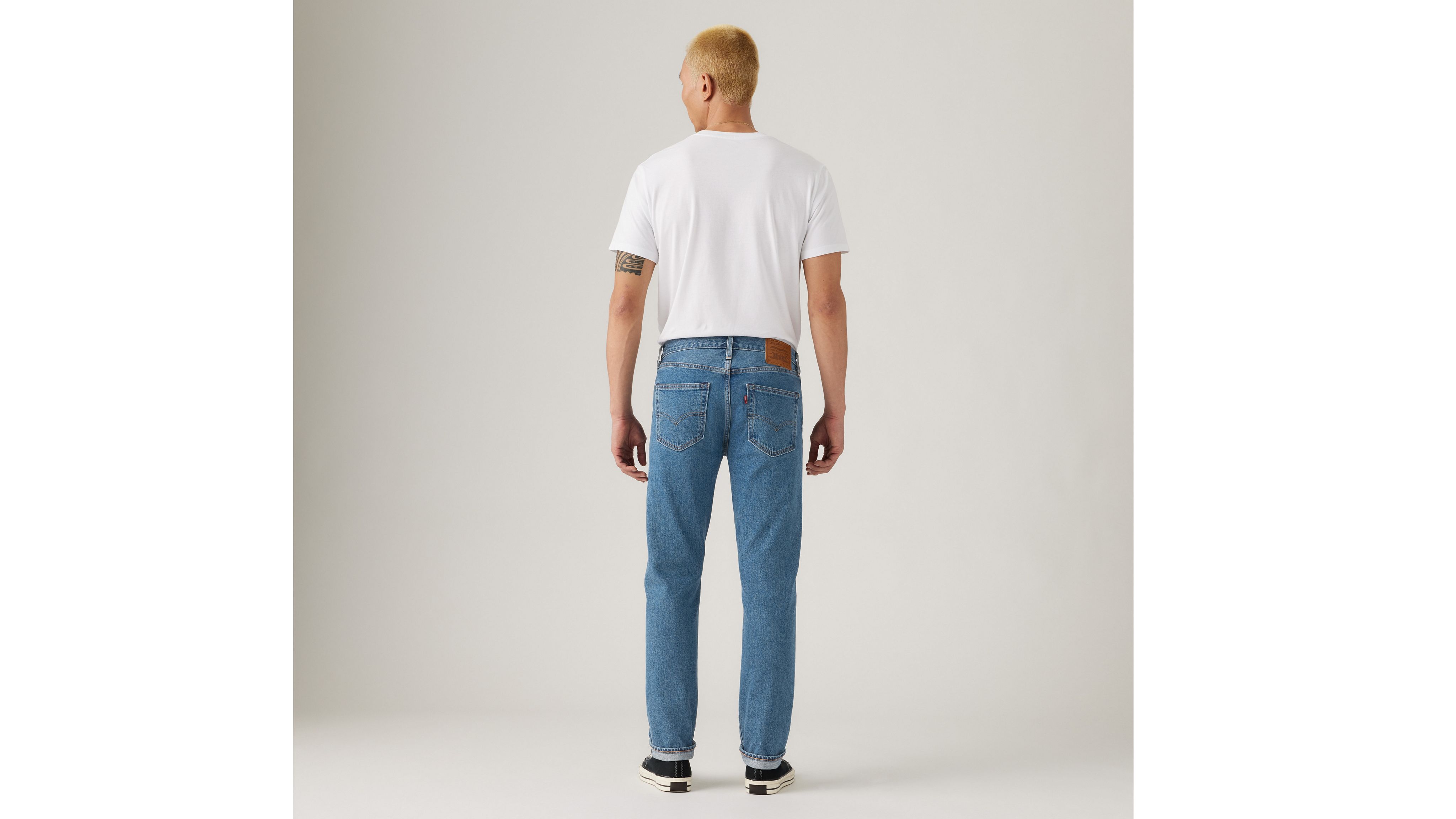 511 Узкие мужские джинсы с кромкой Levi's, You Get The Idea Selvedge - Medium Wash — фото 3