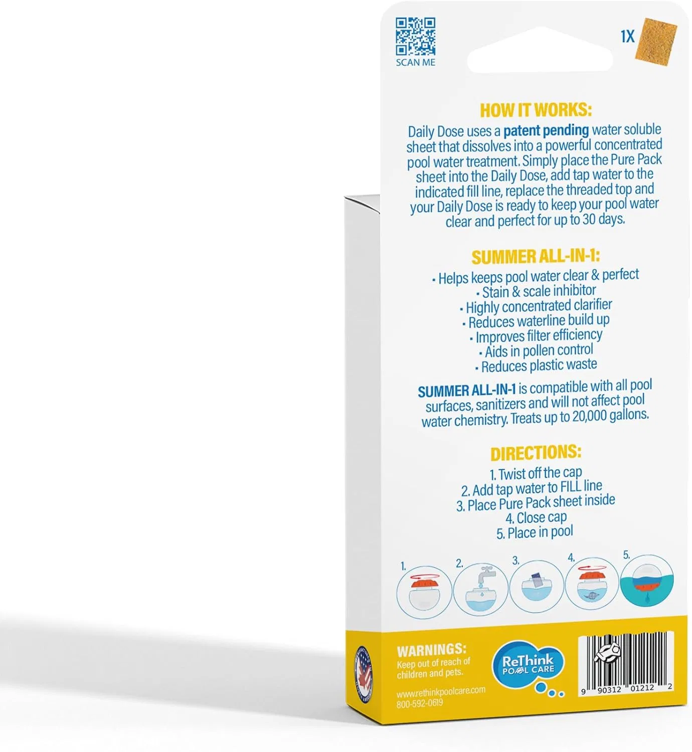 Маска для лица Rethink Pool Care — Очищающая — фото 2