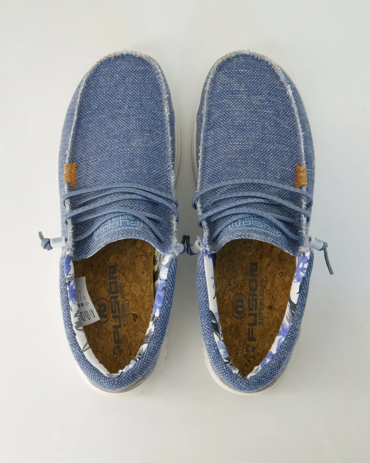 Slipper текстильные Fusion, синий — фото 4