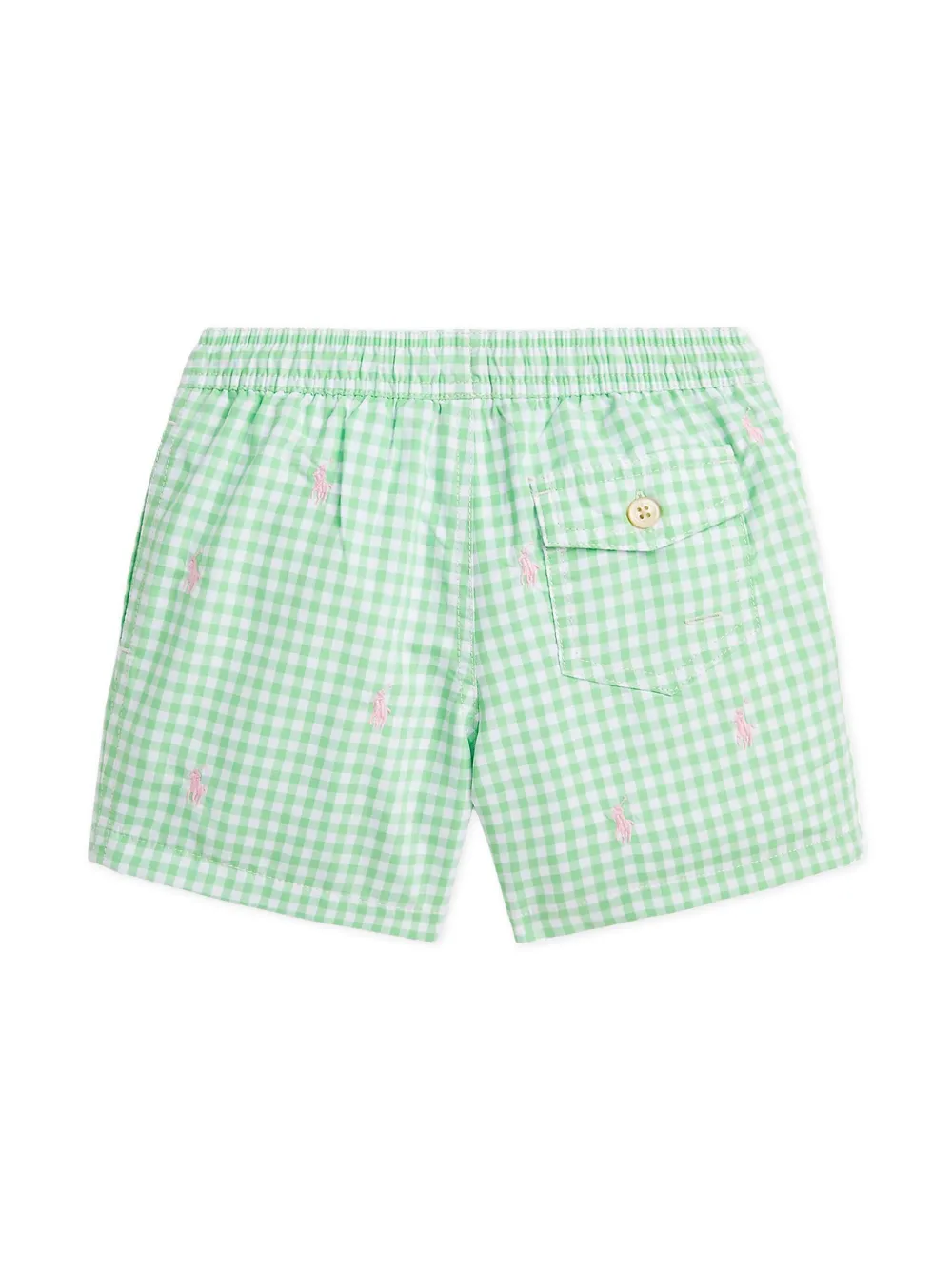 Плавки-шорты Polo Pony Polo Ralph Lauren Kids, зеленый — фото 2