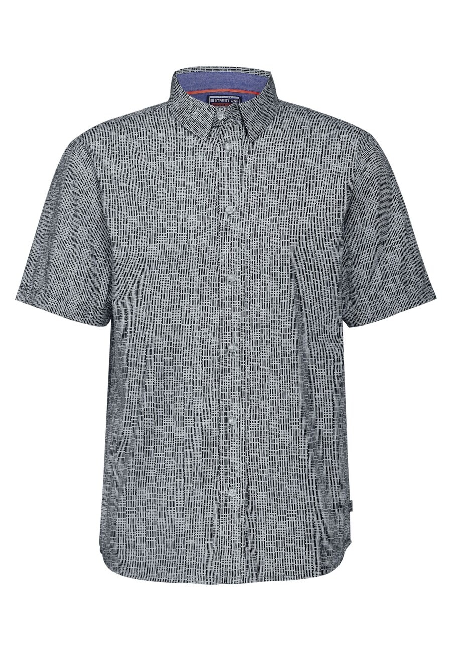 

Повседневная рубашка Street One MEN Regular fit Button Up Shirt, разноцветный