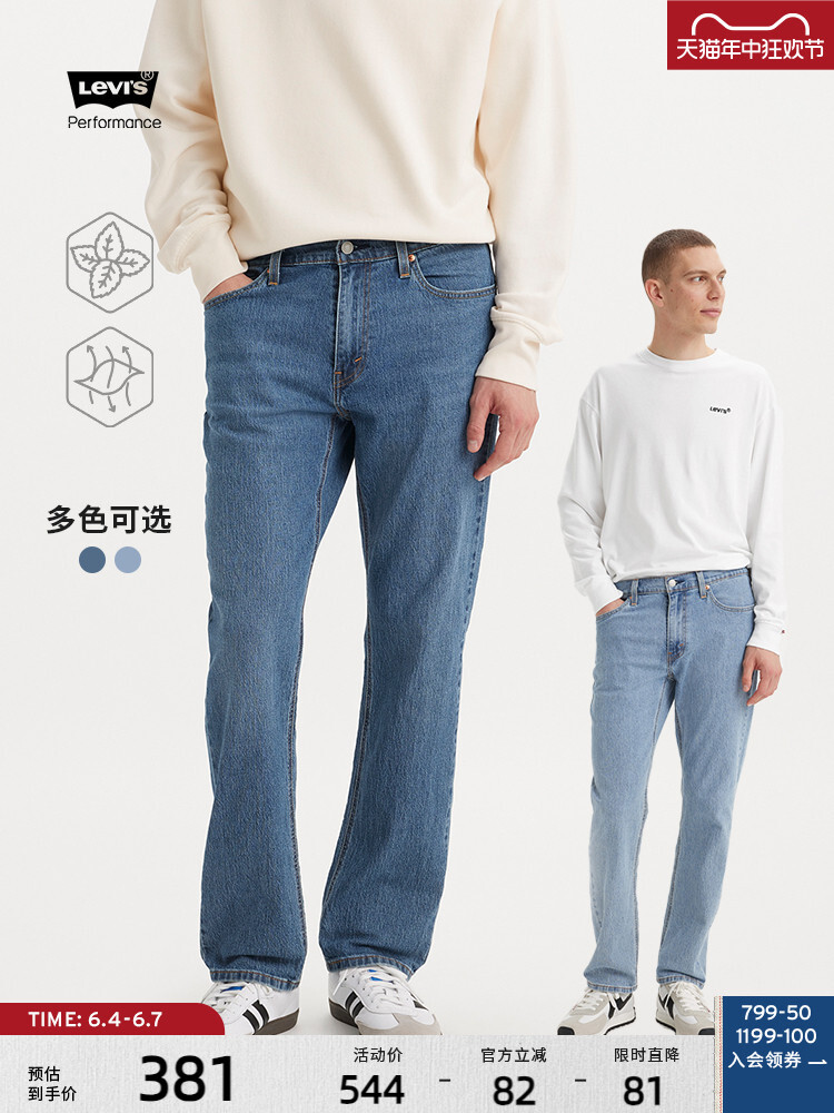 

Джинсы Levi's Ice Cool Series 541, светло-синий