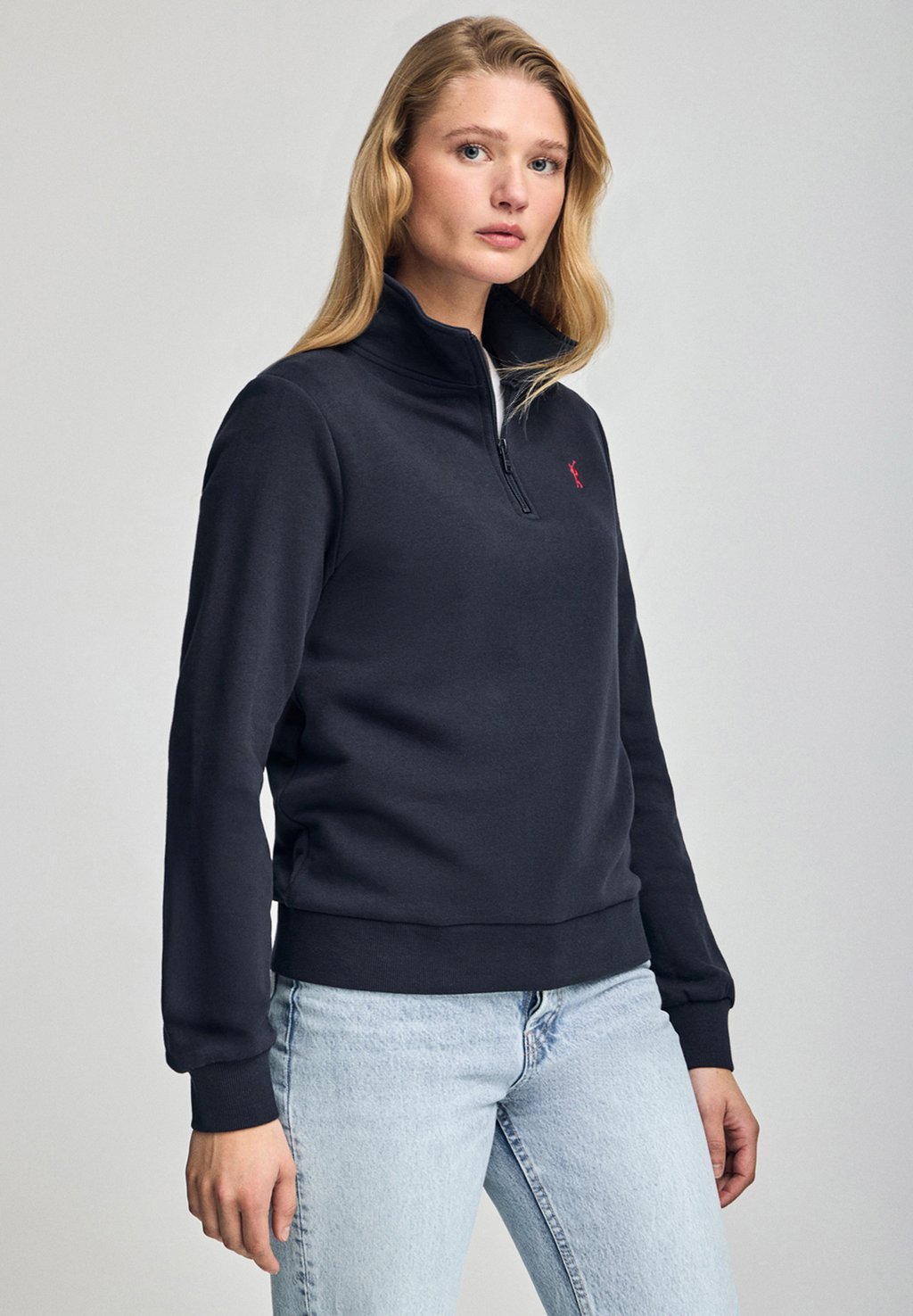 

Толстовка ZIPPER NECK RIGBY GO Polo Club, темно-синий