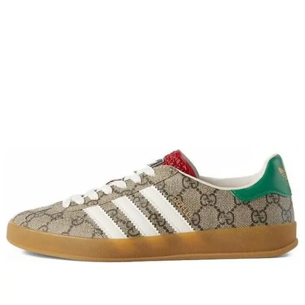 Кроссовки adidas x gazelle 'beige white' Gucci, бежевый