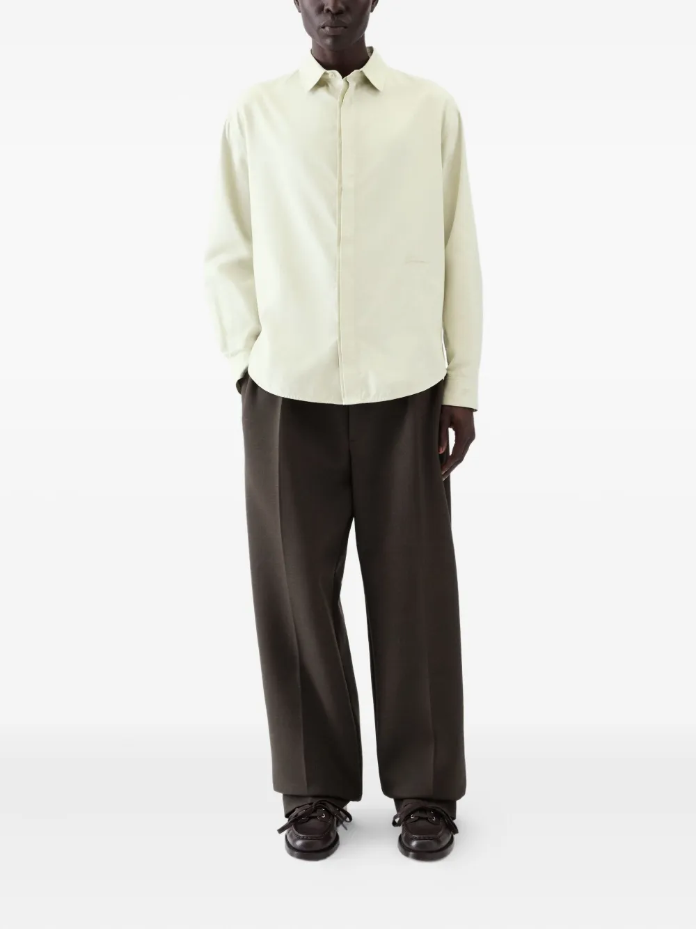 Рубашка The Simon Jacquemus, зеленый — фото 2