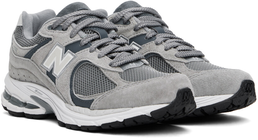 Серые кроссовки 2002R New Balance, Steel — фото 4