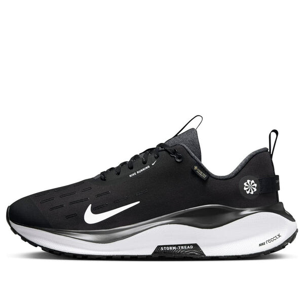 

Кроссовки infinity run 4 gore-tex 'black white' Nike, черный
