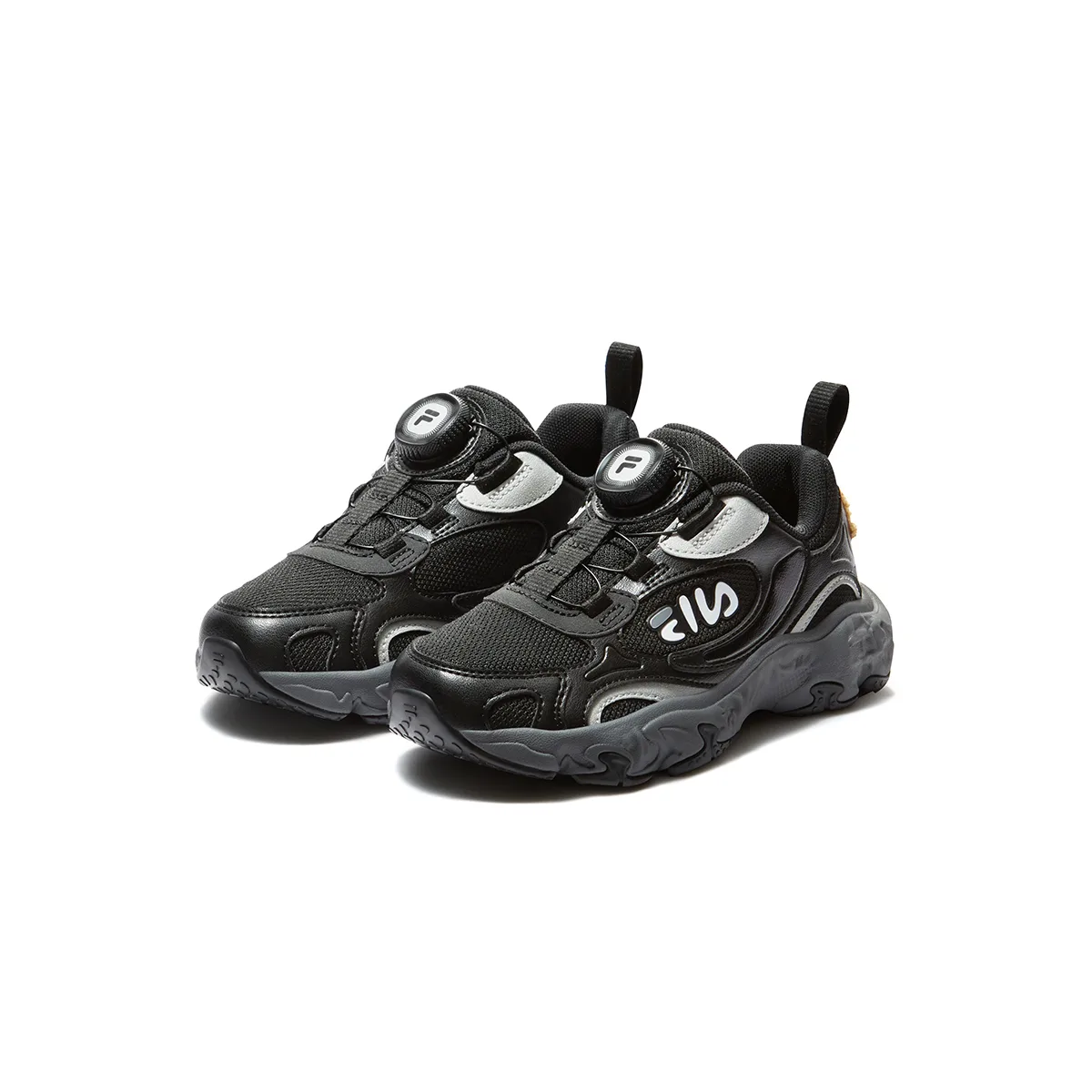 FILA KIDS Беговые кроссовки для детей Heritage FHT из синтетической кожи и текстиля — фото 4