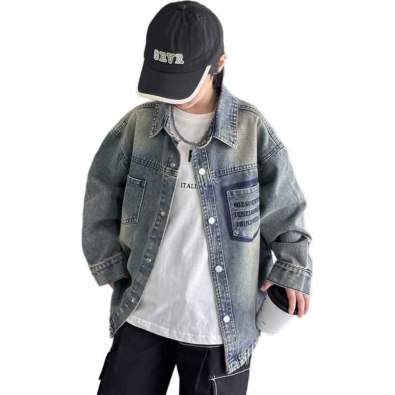 

Детская куртка Lapel Moderate EASTERN CAMEL, denim синий