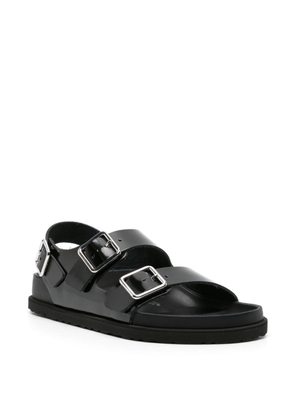 Сандалии Birkenstock 1774 Milano Leather, черный — фото 2