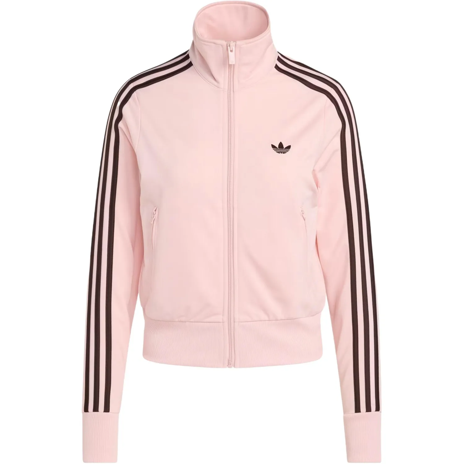 Куртка с полосками и молнией Adidas Originals, розовый