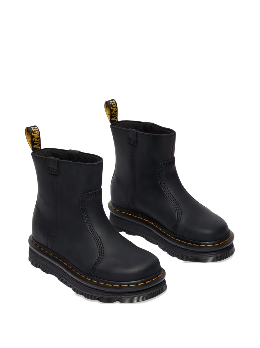 Кожаные ботинки Zebzag Rigger без застежек Dr. Martens, черный — фото 2