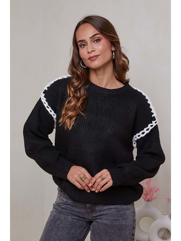 

Пуловер Soft Cashmere, черный