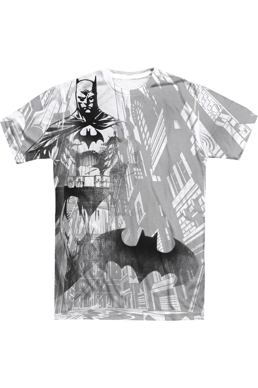 

Футболка Batman Vigilance с коротким рукавом для взрослых из полиэстера Gildan, белый