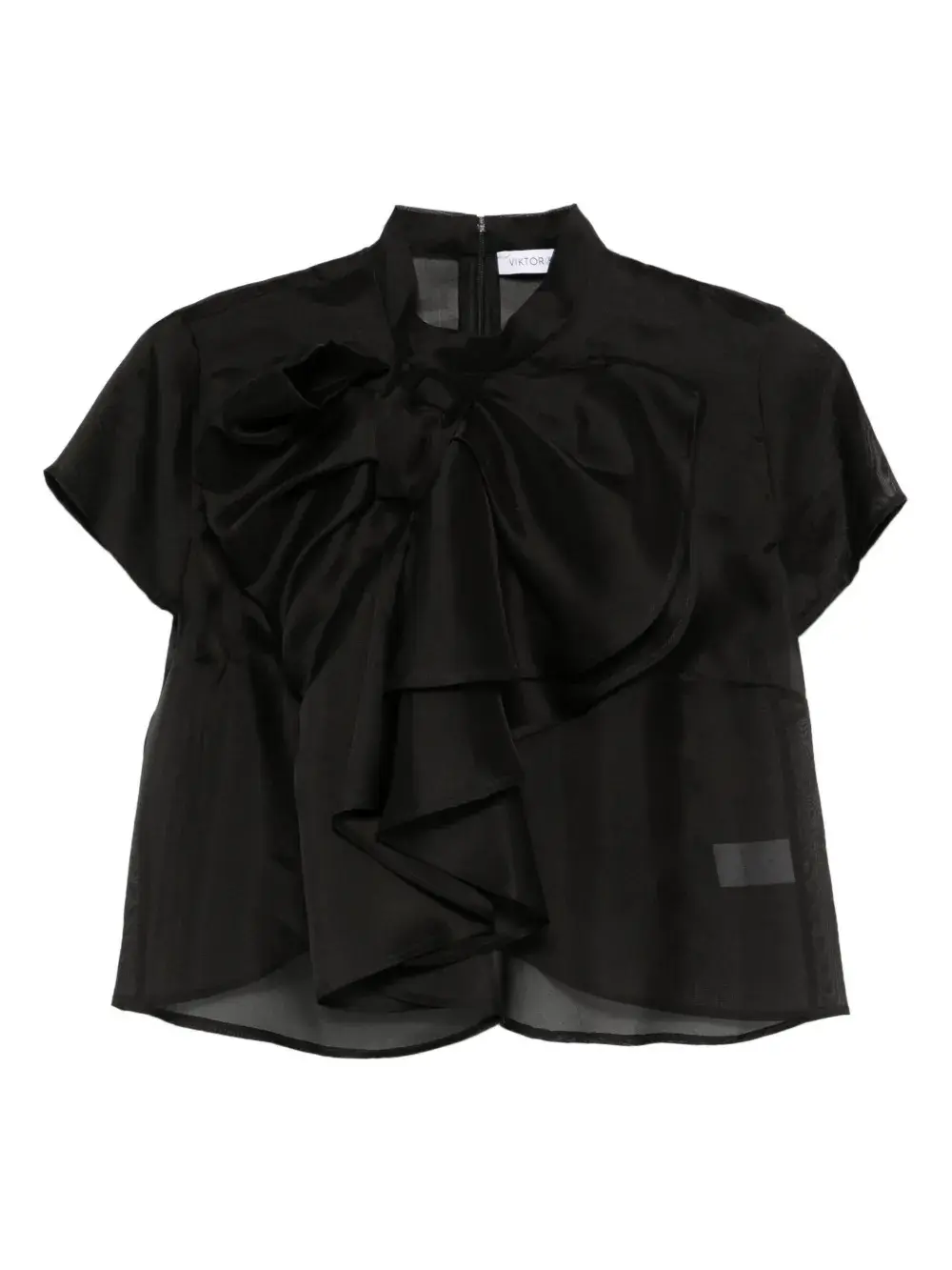 

Блузка с бантом Viktor & Rolf, черный