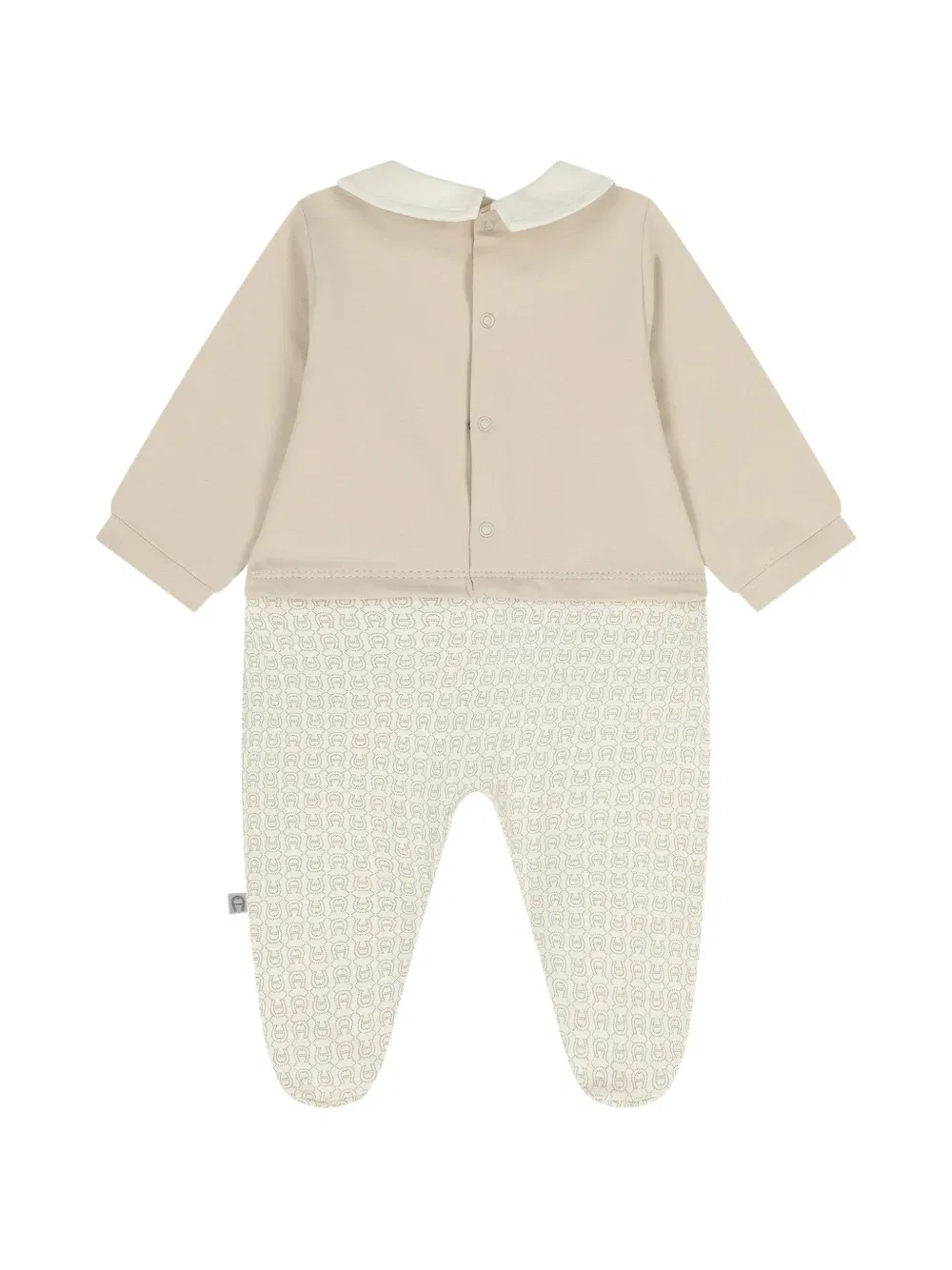 Комбинезон с узором Aigner Kids, нейтральный — фото 2