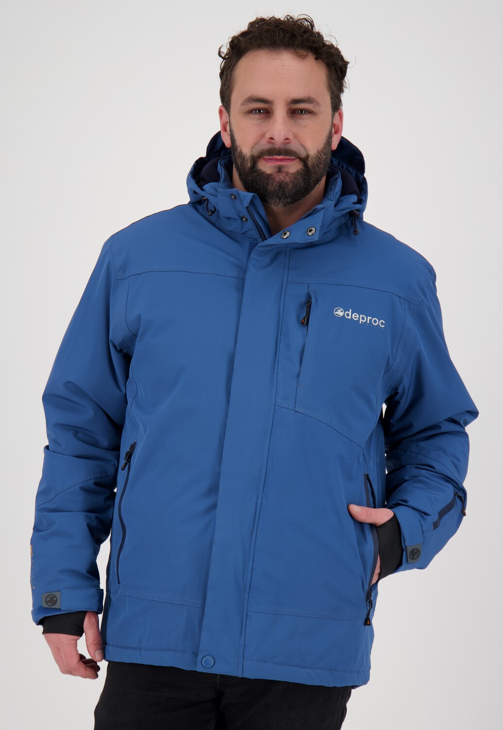 

Дождевик DEPROC Active Winterjacke MONTREAL, синий
