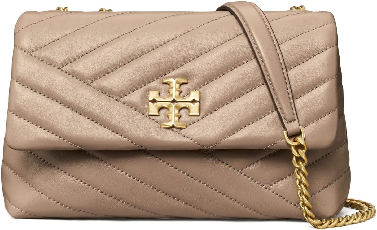 

Сумка через плечо Tory Burch Kira Chevron Small Convertible Shoulder Bag, цвет Gray Heron