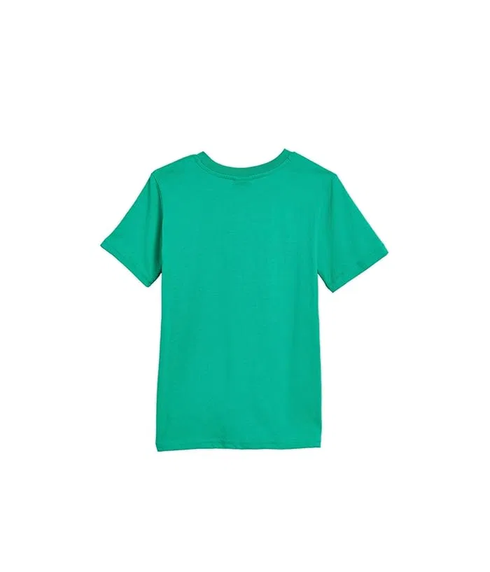Детский комплект футболка и шорты Graphic T-shirt & Fleece Short Set PUMA Kids, Teal Green — фото 2