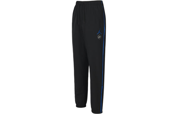Спортивные штаны Air Jordan x Fragment Design FW Street Style Collaboration Pants Men Black, черный — фото 2
