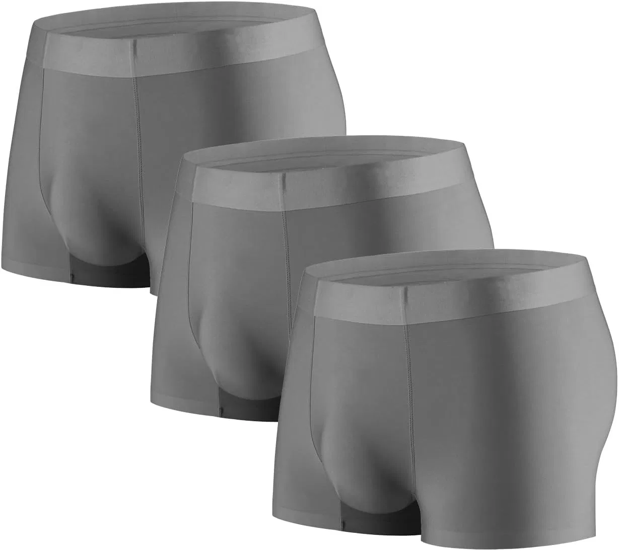 Боксеры ультратонкие дышащие Dark Grey-pc3