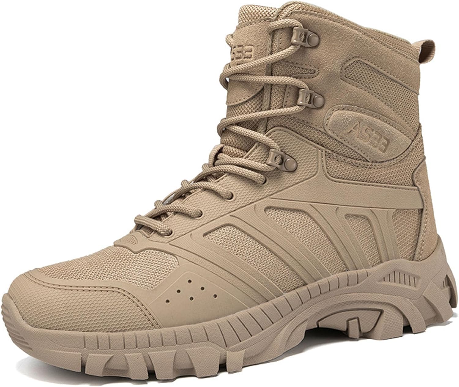 

Мужские тактические ботинки Zivopah, 15 см, легкие армейские мотоциклетные боевые ботинки, бежевый