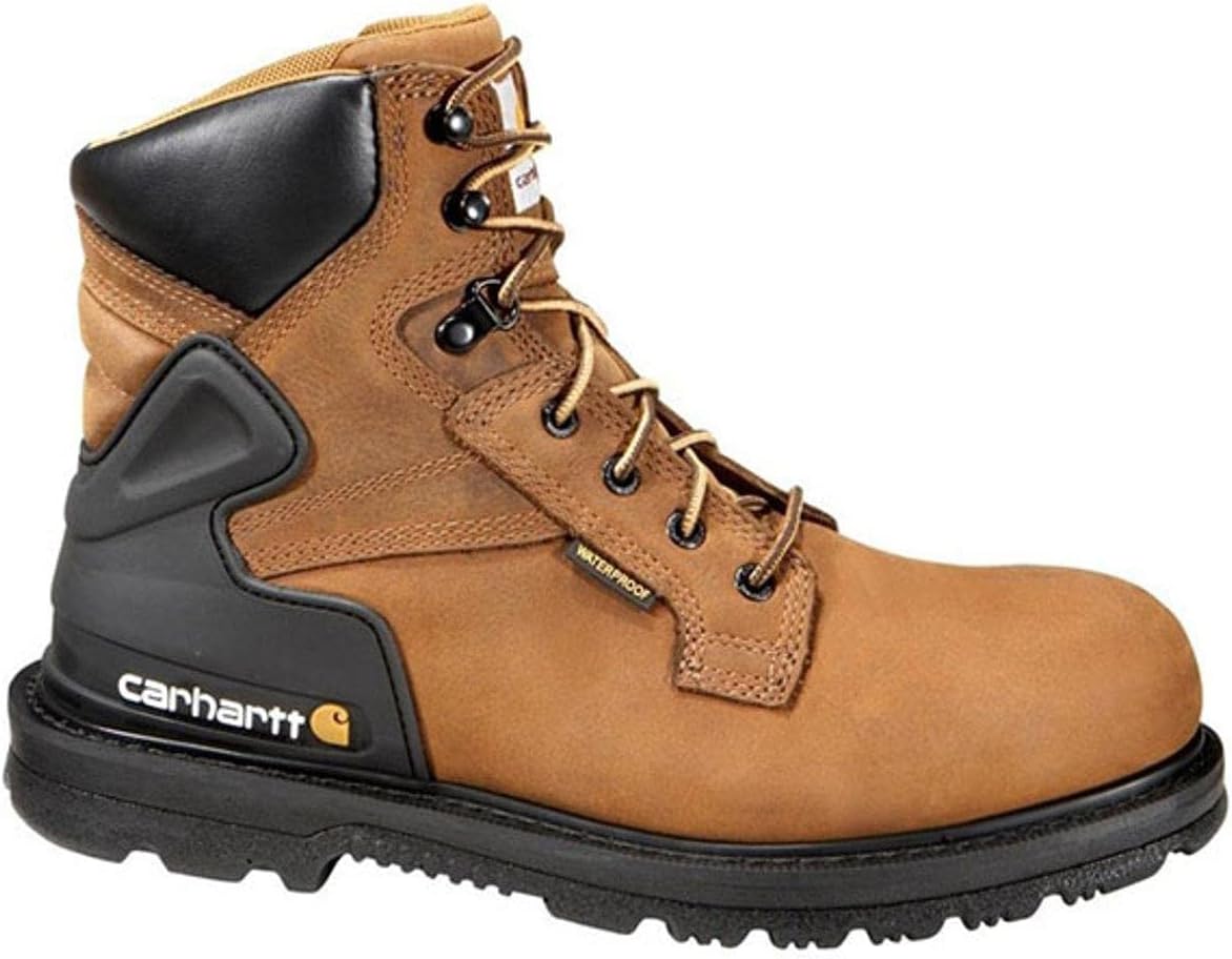 Carhartt Footwear CMW6220 6-дюймовые водонепроницаемые рабочие ботинки Bison — фото 2