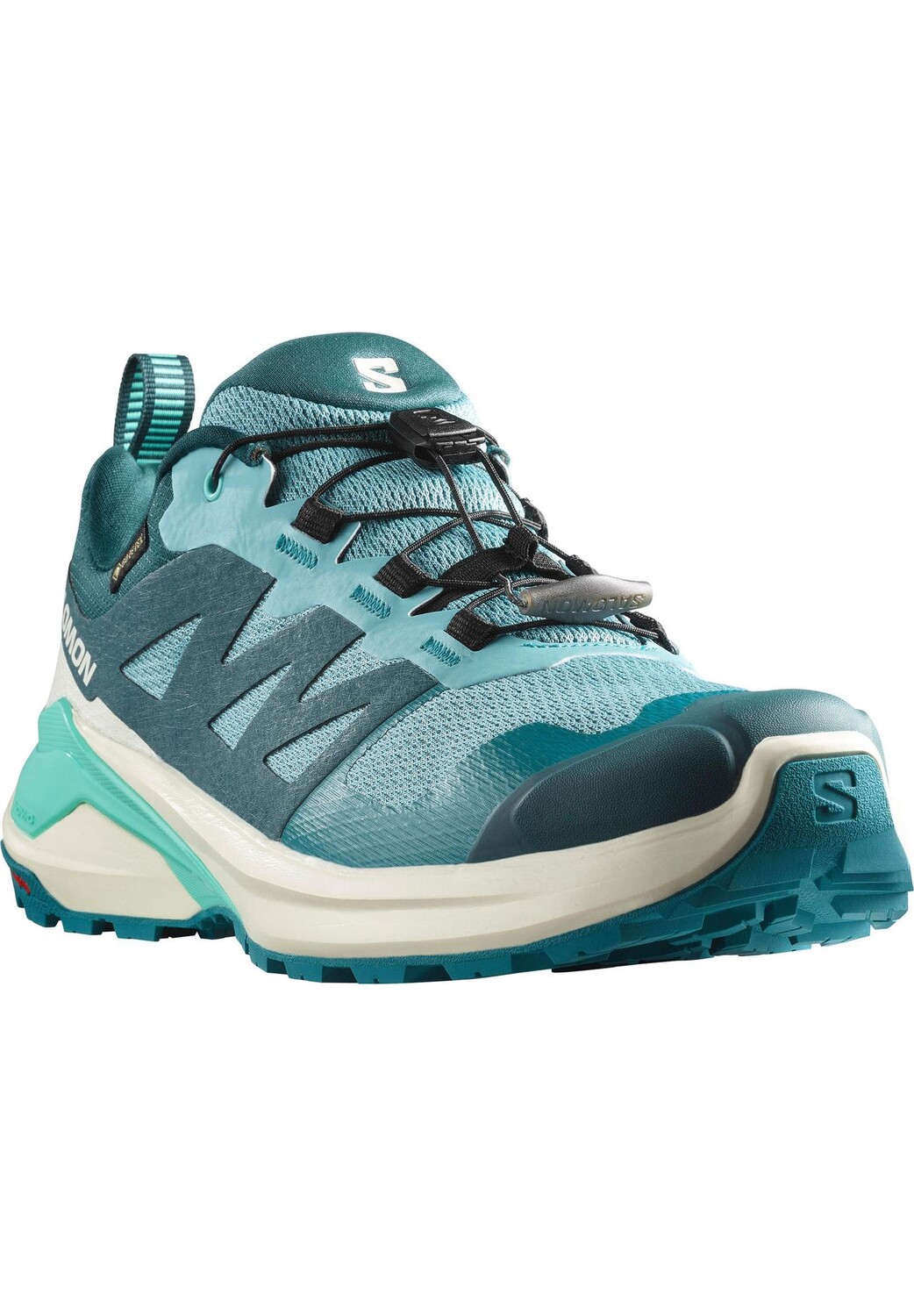 Многофункциональная обувь X-ADVENTURE Ortho Lite женская Salomon, цвет Dusty Turquoise-vanilla Ice-cockatoo — фото 4