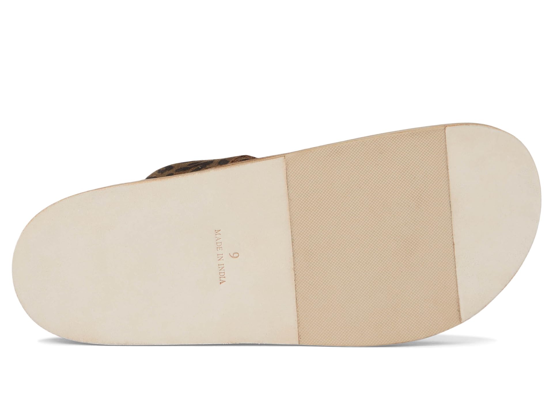 Сандалии Free People Mika Footbed Sandal, цвет Chestnut Leopard Suede — фото 3