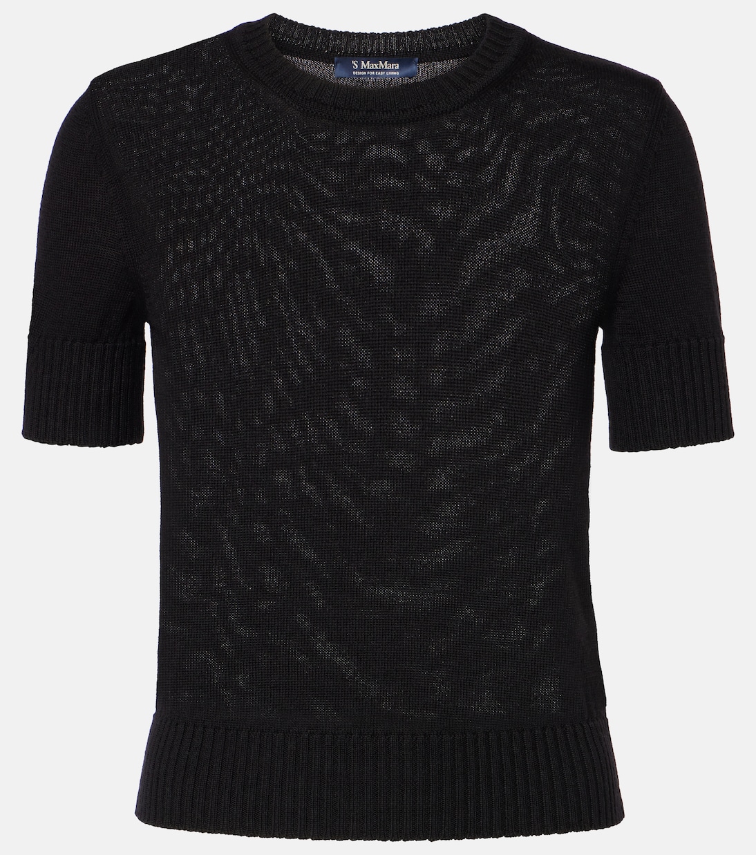 

Свитер из девственной шерсти Берже S Max Mara, Nero