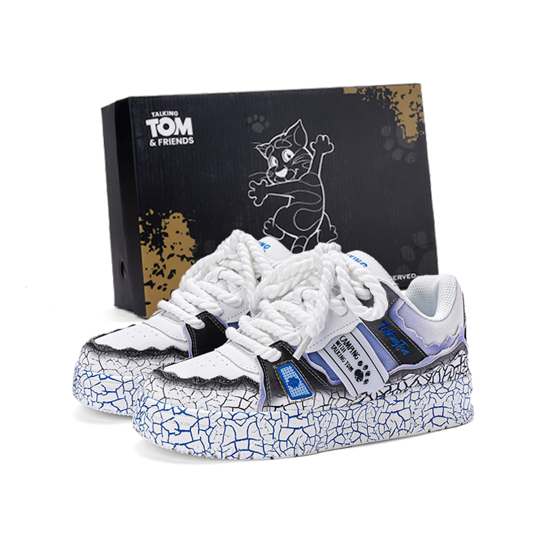 

TALKING TOM Утепленные уличные скейтерские кроссовки с увеличенной высотой, износостойкие и противоскользящие, унисекс, светло-фиолетовые, цвет Light Purple