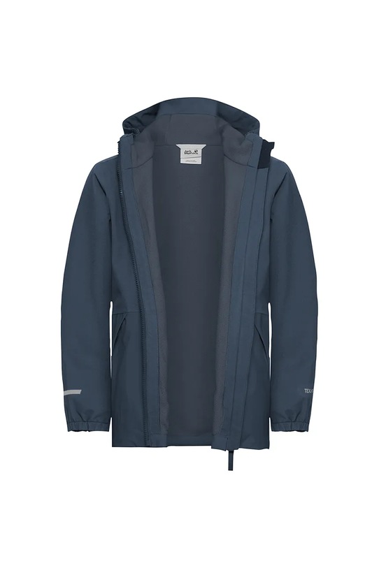 Куртка SNOW DAYS JKT KIDS Jack Wolfskin, темно-синий — фото 3