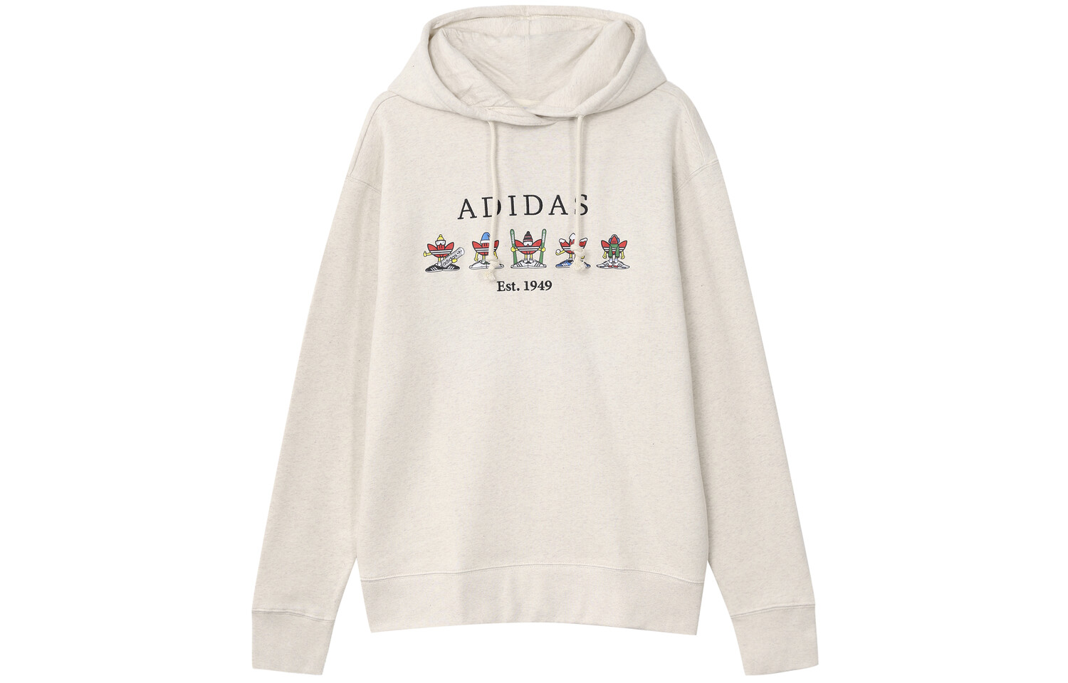 

Толстовка унисекс желтая Adidas Originals, цвет White/Varsity Maize