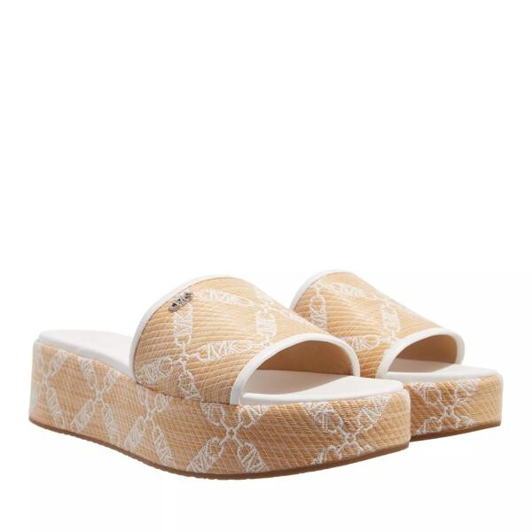 

Туфли ember wedge nat/opticwht Michael Michael Kors, бежевый
