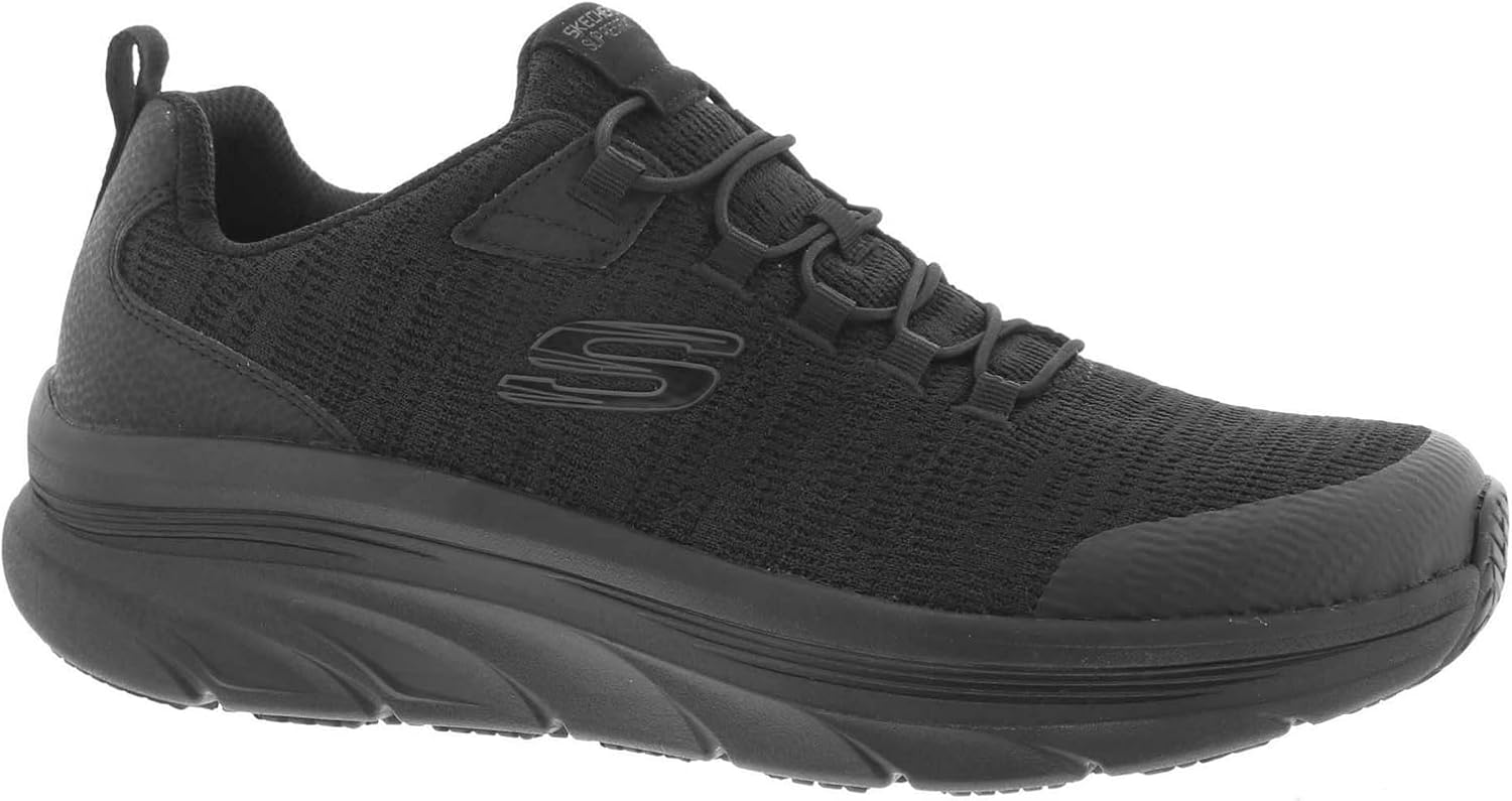 Мужские рабочие туфли Skechers Luxir, черный — фото 2