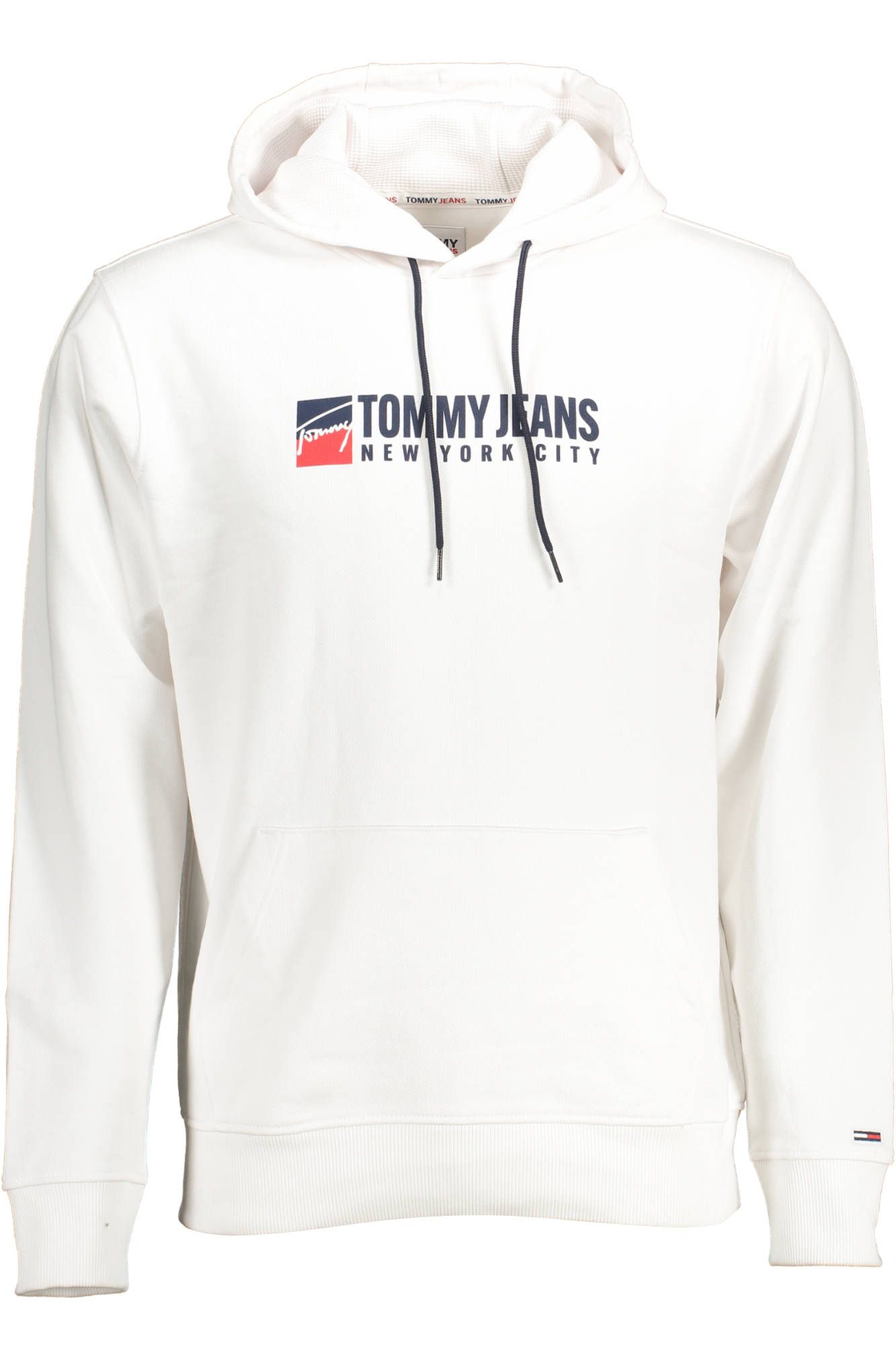 

Белый хлопковый мужской свитер Tommy Hilfiger