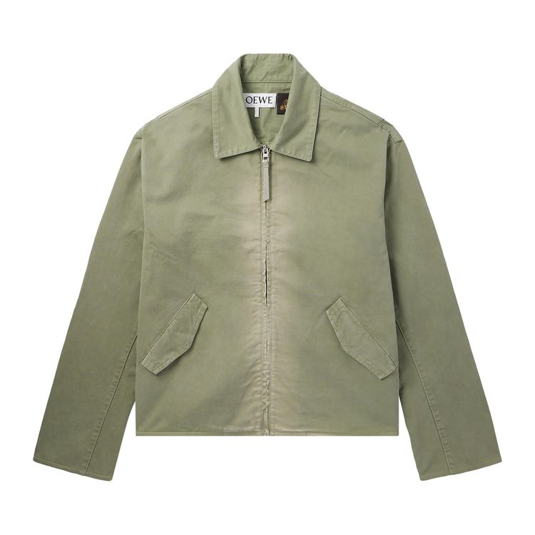 

Куртка Loewe Anagram Jacket 'Sage', зеленый