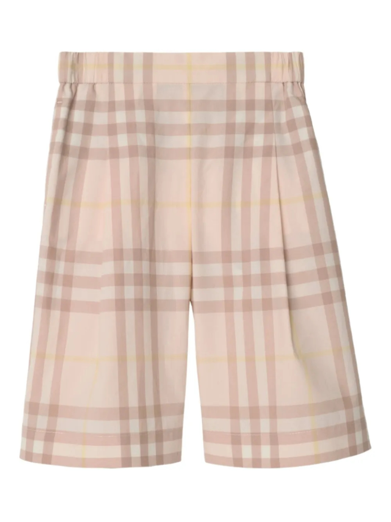 

Клетчатые брюки Burberry Kids, нейтральный
