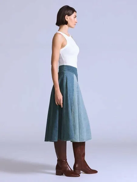 Юбка BLUETAB RODEO Levi's, Medium Indigo - Flat Finish — фото 3