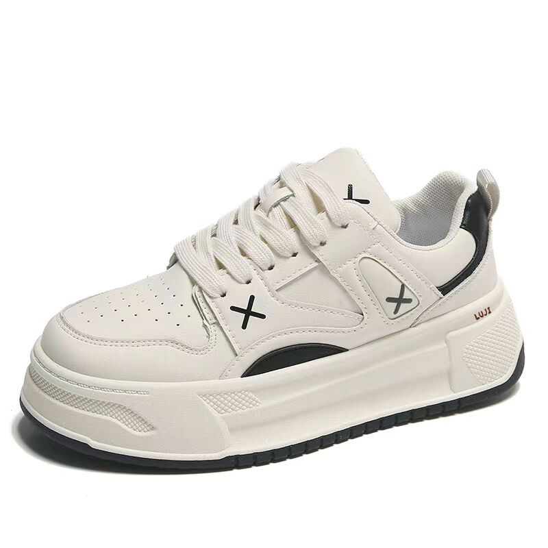 

Кроссовки Luji Skateboard Women's Low-Top, бежевый/черный