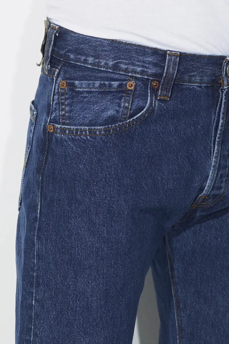Прямые джинсы Levi's "501 LEVI'S ORIGINAL", с фирменной этикеткой, цвет Stonewash — фото 4