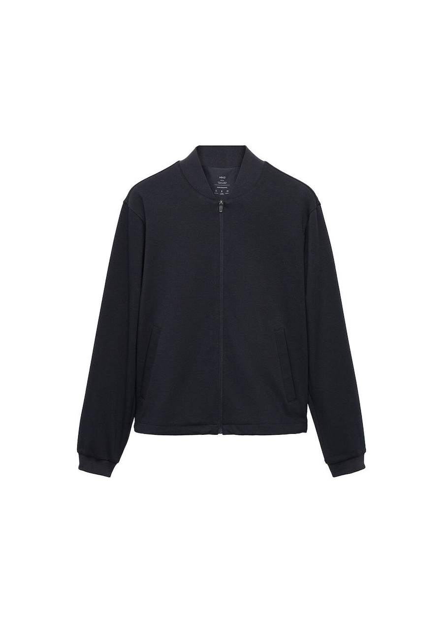 

Толстовка MANGO MAN Jensb, темно-синий