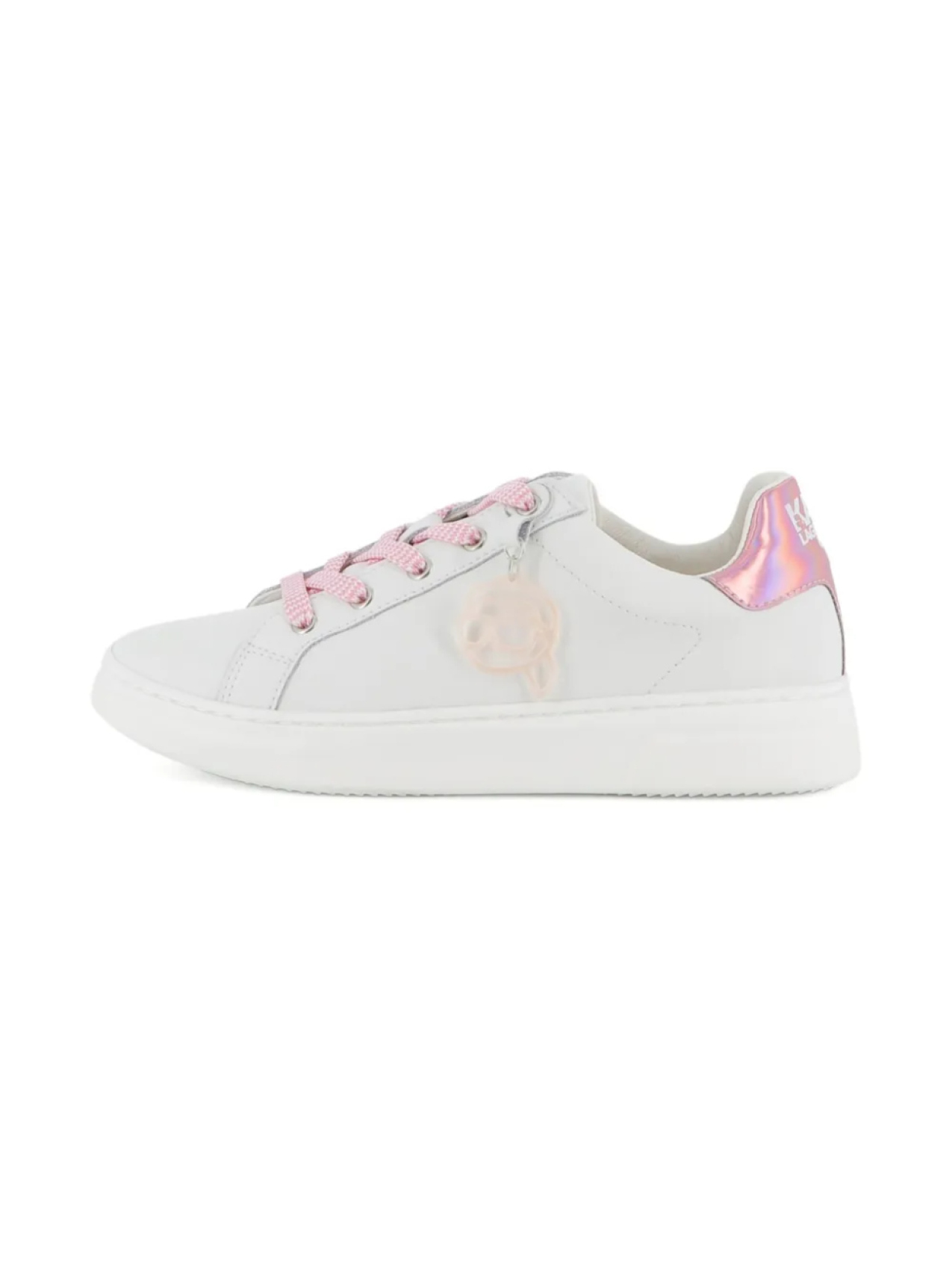 

Karl Lagerfeld Kids кроссовки с логотипом, белый